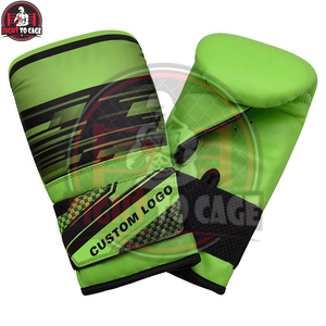 Guantes de Boxeo de Piel Sintética con Logotipo Personalizado, Precio al por Mayor, Servicio OEM, Buena Calidad, Diseños Únicos para Entrenamiento de Combate - Product Image 5