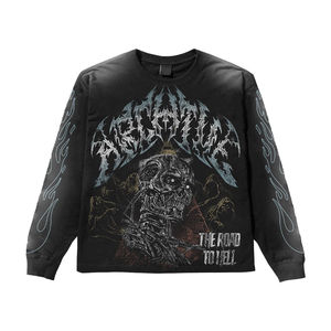 Conjunto de 2 Piezas de Sudadera con Capucha y Pantalones Deportivos Vintage Lavados al Ácido, Diseño con Pedrería, Ropa Urbana para Hombre - Product Image 6