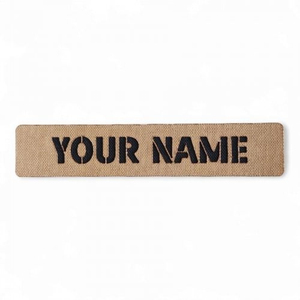 Parche con Logotipo Personalizado Cortado con Láser |   Etiqueta de Marca de Alta Definición con Bordes Sin Deshilachar |   Venta al por Mayor Directa de Fábrica - Product Image 3