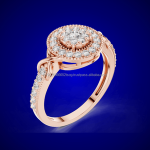 Dannielle Bague en or 14 carats Bague à porter quotidiennement et la qualité du diamant est la meilleure et la collection est grande et merveilleuse - Product Image 1