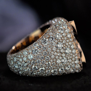 Anillo de compromiso y boda llamativo con moissanita de corte baguette y redondo, de plata de ley 925, joyería hip hop. - Product Image 6