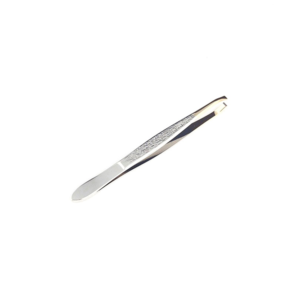 Pinzas de Cejas de Acero Inoxidable de Punta Inclinada, Herramienta de Belleza para Depilación de Precisión, Marca Privada OEM - Product Image 1