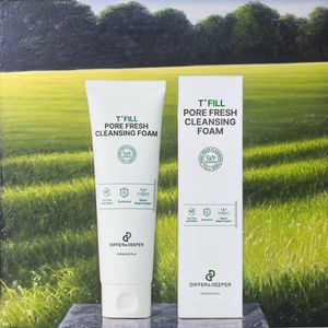 Espuma Limpiadora Facial Differ&Deeper Pore con Extracto de Árbol de Té, Control de Grasa y Eliminación de Puntos Negros, Hidratante - Product Image 1