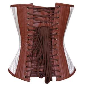 Corsets Vintage pour Femmes, Sexy, Sculptants, Respirants, Modernes, en Brocart, pour Grandes Tailles - Product Image 6