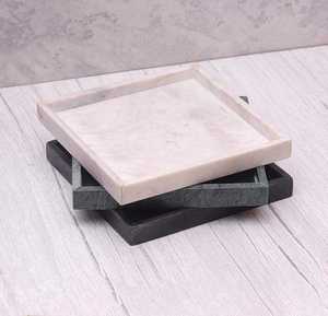 Modern Marble <b>Serving</b> <b>Dish</b> Plate High Quality Kitchenware <b>Set</b> Bulk Supply for Elegant Home and Restaurant <b>Serving</b> At Good Rates - Product Image 1