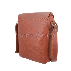 Nouveau sac bandoulière en cuir véritable personnalisé pour hommes et femmes, sac de poitrine léger, imperméable, sportif et décontracté - Product Image 2