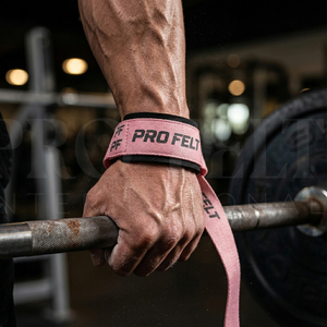 Sangles de levage personnalisées avec logo pour vêtements de sport, sangles de poignet en matériau personnalisé pour l'haltérophilie, l'entraînement en salle de sport, la musculation et l'équipement de fitness - Product Image 3