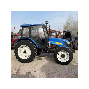 Nouveau tracteur 4x4WD Hol-land avec chargeur TD5, moissonneuse de céréales pour l'agriculture du maïs, des arachides et des pommes de terre, machines agricoles - Product Image 6