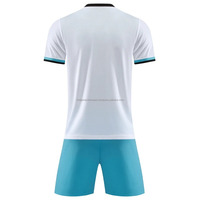 Ensemble d'uniformes de football personnalisés imprimés, respirants, 100% polyester extensible, vêtements d'équipe