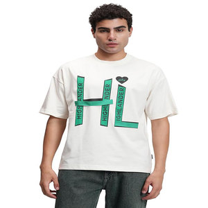 T-shirts en coton pur 230g en gros, logo personnalisé, t-shirt lourd 100% coton, surdimensionné, homme, uni, manches tombantes - Product Image 1