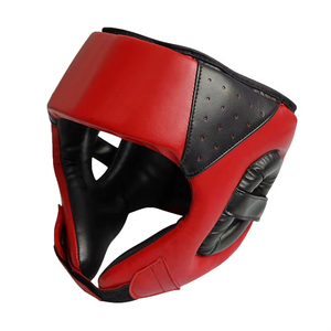 <b>Boxing</b> Head Guard Protective <b>Headgear</b> Protective Gear Head Guards Padded Helmet Reduce <b>Custom</b> Logo Leather Fabric Head Guard Men - Product Image 2