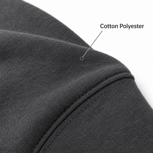 Sudadera con Capucha Personalizada de Algodón y Poliéster, MOQ Bajo, Forro Polar Grueso, Bordado de Marca Privada, Fabricante y Proveedor de Ropa Urbana OEM - Product Image 4