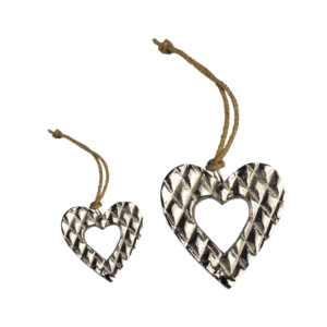 Decorative Hanging Plated Finishing Heart Design With Solid Metal Home Decor <b>Christmas</b> <b>Tree</b> Decor for Hanging Design - Product Image 6
