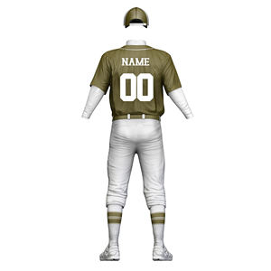 Uniformes de Béisbol para Hombre, Diseño Clásico, Ropa Deportiva, Malla Transpirable Sublimada, Compra en Grupo para Clubes, Uniforme de Béisbol Personalizado para Hombre - Product Image 4