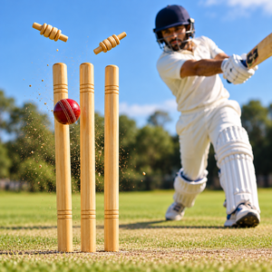 Professionelles Cricket-Wicket-Set mit drei Holzstumps und zwei Bails, individuelle Markengestaltung und Großbestellungsoption - Product Image 4
