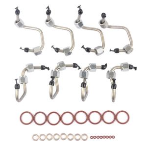 8-Piece Fuel Injector Install Kit with Line for Ford F 250 F 350 F 450 F 550 6.4L Powerstroke 2008-2010 Truck Engine Parts - Product Image 1