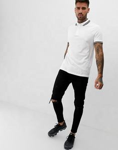 High Quality 100% Cotton <b>Men's</b> <b>Polo</b> <b>Shirts</b> Breathable <b>Plus</b> <b>Size</b> Sports Custom Fit Knitted Printed Pattern Customizable T-<b>shirt</b> - Product Image 1