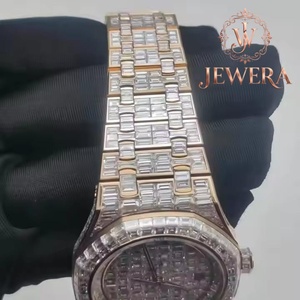 Reloj de Diamantes de Acero Inoxidable de Lujo Mossinate de la Mejor Calidad con Cristal Resistente a los Arañazos, Regalo Perfecto para Hombres, Mujeres y Parejas - Product Image 2