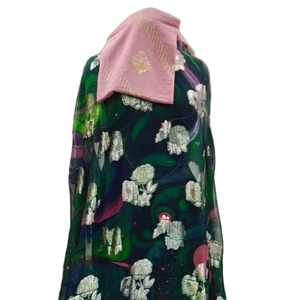 ชุดแต่งงานฟารันซาวีขายดี คุณภาพสูง ผ้าไหมแท้ 100% ระบายอากาศได้ดี พิมพ์ลายหลากสี ประดับคริสตัล ดีไซน์แบบดิรัก โซมาลี ทอแบบดั้งเดิม - Product Image 1