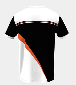 T-shirt pour homme personnalisé à manches courtes, motif uni, impression par sublimation, fabrication sur mesure - Product Image 2