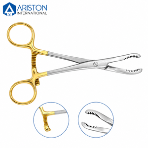 Pinzas de reducción ósea curvadas de 5.5 pulgadas, instrumento de cirugía ortopédica, gran venta - Product Image 1