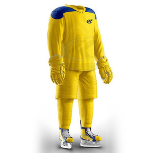 Uniforme de Hockey sobre Hielo Transpirable y Personalizable al Por Mayor, 100% Poliéster, la Mejor Calidad, Hecho en Pakistán, Servicio OEM - Product Image 3