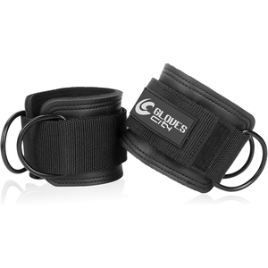 Correas Ajustables Acolchadas para Tobillos con Neopreno/Nailon para Máquinas de Cable - Soporte para Tobillos y Ejercicios de Piernas/Glúteos por GLOVES City - Product Image 1