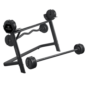 <b>Weight</b> <b>Lifting</b> Steel Gym Equipment Rising Barbell Weightlifting Barbell 50kgs Dumbbell <b>Set</b> - Product Image 5