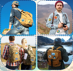 Premium Funny Embroidered <b>Patches</b> Hook and Loop Iron On Clothing <b>Patches</b> for Jackets Hats <b>Backpacks</b> Vests Fashion Accessories - Product Image 2
