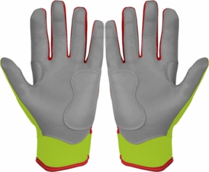 Gants de frappe de baseball haut de gamme personnalisés, avec grip professionnel, confort et performance optimisés, pour le sport. Fabricant OEM ODM, exportateur et fournisseur. - Product Image 2
