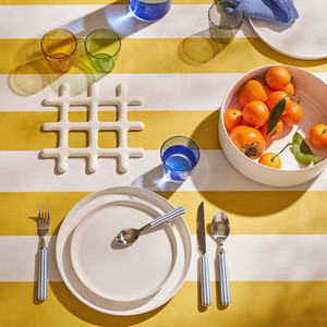 Juego de Cubiertos Modernos de Acero Inoxidable de Diseño Nuevo, con Mango de Resina Azul Plateado, para el Hogar, Bodas, Cenas, con Caja de Regalo Personalizada - Product Image 2