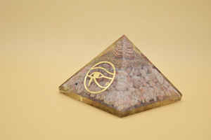 Natural Sunstone Orgone Pyramid for Reiki Healing and Home Decor Carved Feng Shui Style <b>Tree</b> of Life Love Theme Wholesale - Product Image 5