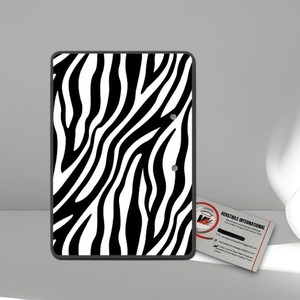 Customized shape and color Rectangle Plastic Lash <b>Box</b> Zebra Print Portable Eyelash <b>Storage</b> Case Beauty <b>Tool</b> - Product Image 4