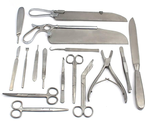 Juego de Instrumentos de Disección para Autopsias de Animales Grandes de Calidad Premium, Kit Quirúrgico de Anatomía y Histopatología, Certificado CE ISO - Product Image 3