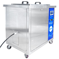 Pencuci Ultrasonik Industri Baru 88L 3000W dengan Pemanas, Mesin Pembersih & Penghilang Lemak Daya Tinggi untuk Bagian Logam