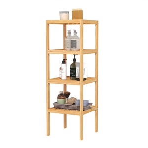 Étagère murale modulaire en bambou écologique - Système de rangement empilable durable en gros - Product Image 2