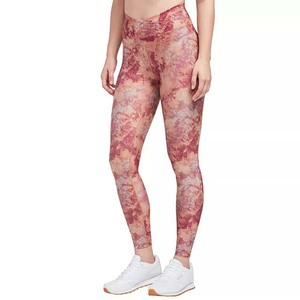 Pantalon de yoga taille haute élastique et infroissable, longueur intégrale, pour le sport, la course, le fitness et le yoga – Legging - Product Image 1