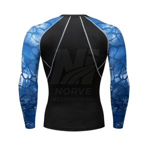 Latest Design Hot Sale Men <b>Compression</b> <b>Shirts</b> Comfortable Fitness Wear Men <b>Compression</b> <b>Shirts</b> - Product Image 3