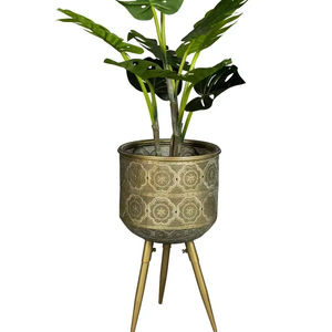 Maceta Metálica Grande para Exteriores, Ecológica, Resistente a la Intemperie, para Jardinería y Paisajismo, Decorativa, Venta al Por Mayor - Product Image 1