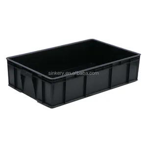 Recyclable storage polypropylene plastic ESD PP corrugated sheet box for products packaging