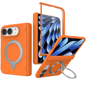 เคสโทรศัพท์แบบพับได้แม่เหล็ก TPU+PC พร้อมขาตั้งสำหรับ iPhone Duo รับผลิตตามสั่งขายส่ง - Product Image 2