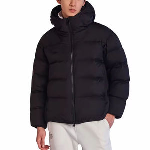 Veste matelassée surdimensionnée personnalisée provenant d'un fournisseur en gros de vestes matelassées pour marques unisexes - Product Image 1