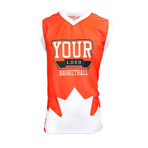 Maillots et shorts de basketball toutes saisons respirants à séchage rapide sans manches 100% polyester avec logo personnalisé - Product Image 1