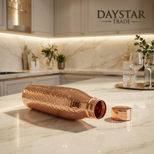 Daystar Trade 99% Copper 34 Oz <b>Water</b> <b>Bottle</b> <b>BPA</b>-<b>Free</b> Lid Classic Design Eco-Friendly Customizable Logo Modern Fashionable - Product Image 3