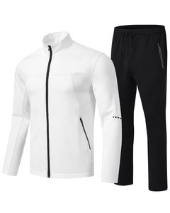 Conjunto Deportivo Casual para Hombre de 2 Piezas, Traje de Jogging con Cremallera Completa, Personalizable al por Mayor - Product Image 1