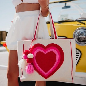 Bolso tote con cuentas de perlas para mujer, diseño de limón, hecho a mano, para verano, playa, fiesta, regalo, con cierre, bolso de hombro, proveedor mayorista - Product Image 5