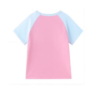 เสื้อยืดเด็กผู้หญิง แขนสั้น ทรงแร็กแลน ลายกราฟิกสัตว์น่ารัก สไตล์คลาสสิคสำหรับฤดูร้อน คอกลม เสื้อยืดผ้าฝ้ายออร์แกนิค 100% - Product Image 6