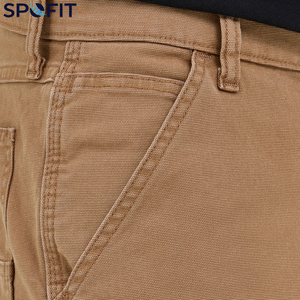 Pantalones Cortos de Algodón Casuales de Corte Regular Personalizados al por Mayor para Hombre, Nuevo Estilo, Hechos a Medida, de Color Sólido, Pantalones Cortos de Mezclilla 100% Algodón para Hombre - Product Image 4