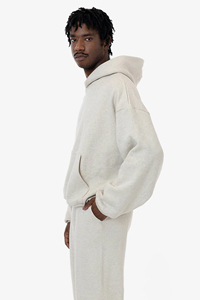 100% Cotton Custom LOGO New Fashion Men's Winter Best Quality Plain Breathable Quick Dry Oversized Unisex Sports Hoodies Men - Product Image 3