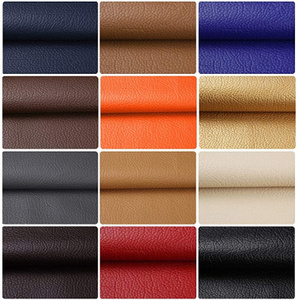 Tissu polyester revêtu de PVC gaufré anti-moisissure pour tapisserie d'ameublement - Product Image 4